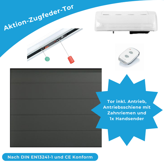 Design-Line Garagentor "Quartz" inkl. Antrieb