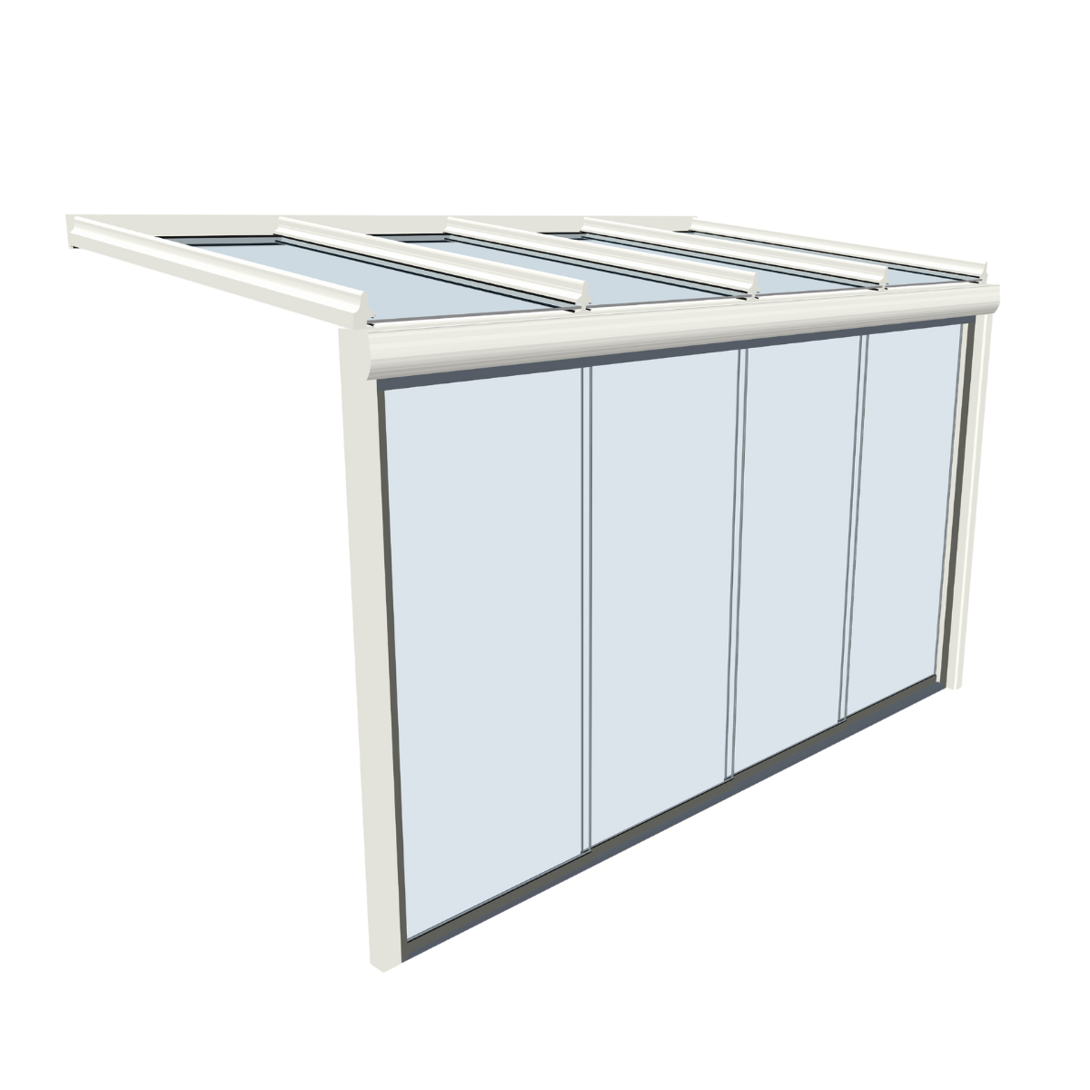 Schiebewand S10 4 Teilig