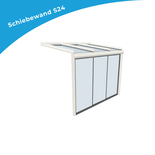 Schiebewand S24 3 Teilig 3 Spurig